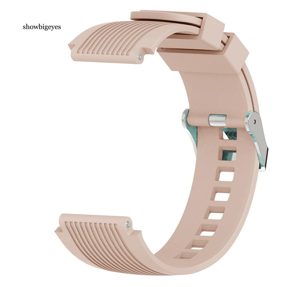 Dây đeo đồng hồ bằng silicon sge _ 20mm 22mm cho Samsung Gear S4 S3 2 s380