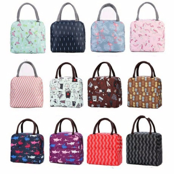 Túi đựng cơm giữ nhiệt Cao Cấp 2 ngăn, 3 lớp  - Túi đựng thức ăn giữ nhiệt - Thermal Isulation Bag