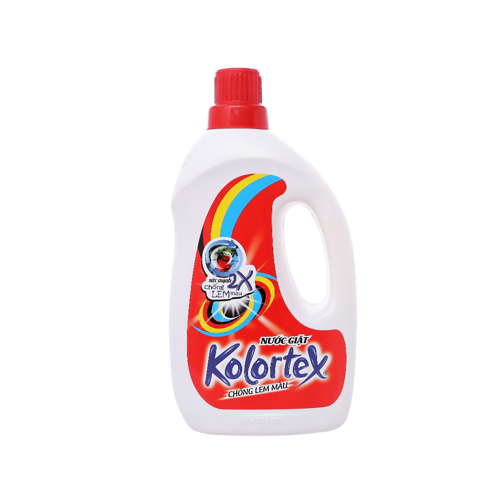 Nước giặt Kolortex chống lem màu chai 1 lít