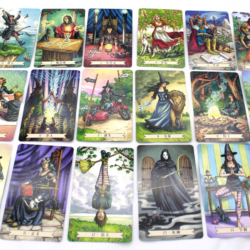 Bộ Everyday Witch Tarot Tiếng Trung