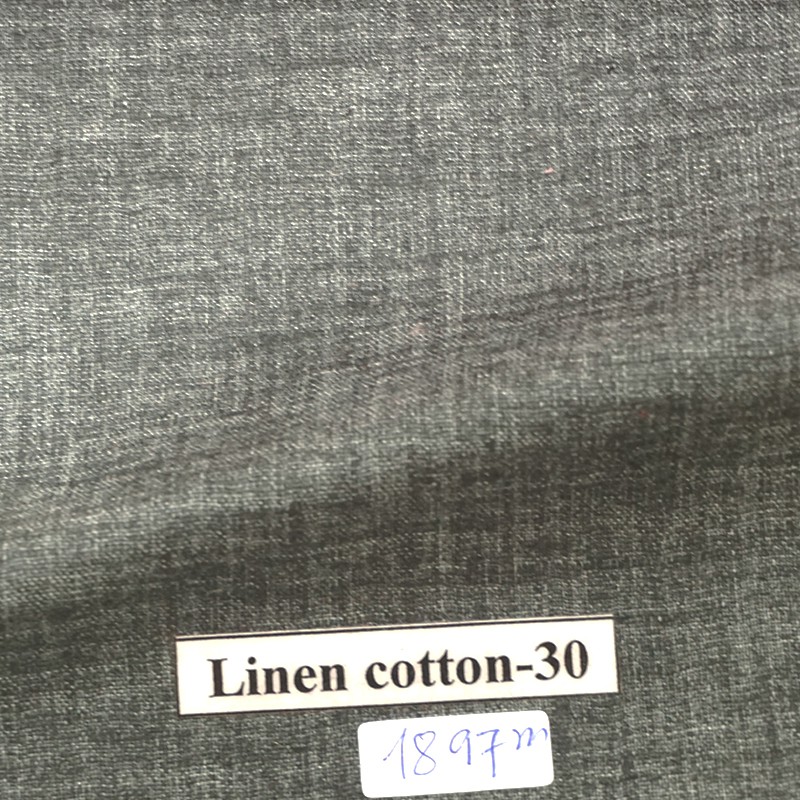 Vải Linen cotton Kim Vũ thoáng mát, thích hợp may đầm, áo sơ mi, đồ bộ