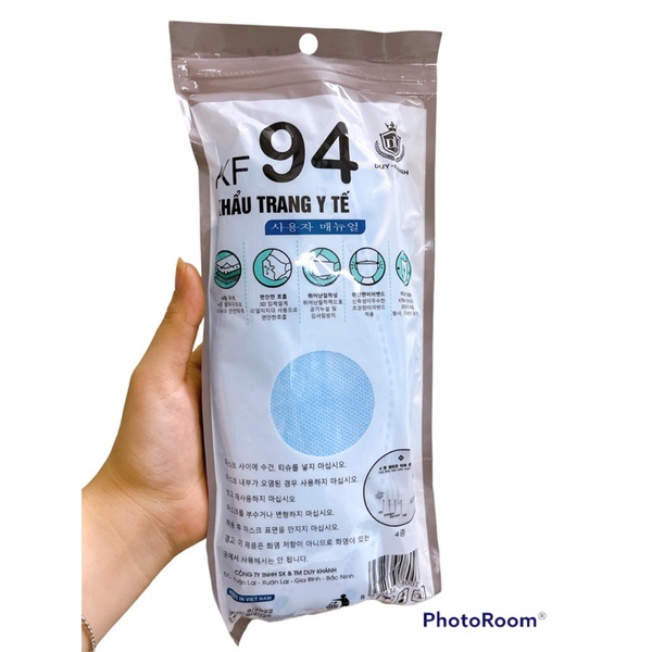 ✅Khẩu trang KF94 - Chống Bụi Mịn Và Kháng Khuẩn