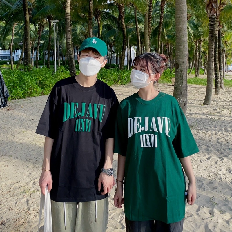 Áo thun DEJAVU IIXVI chất liệu 100% Cotton 2 chiều