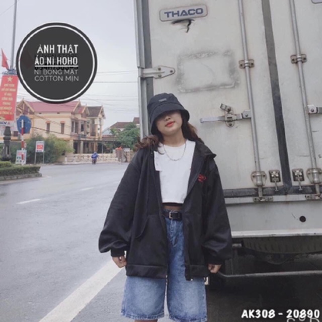 ⚡️ FREESHIP ⚡️ Áo Khoác Nỉ 308 Thêu Oh Ohh Form Rộng Hàng Unisex | BigBuy360 - bigbuy360.vn