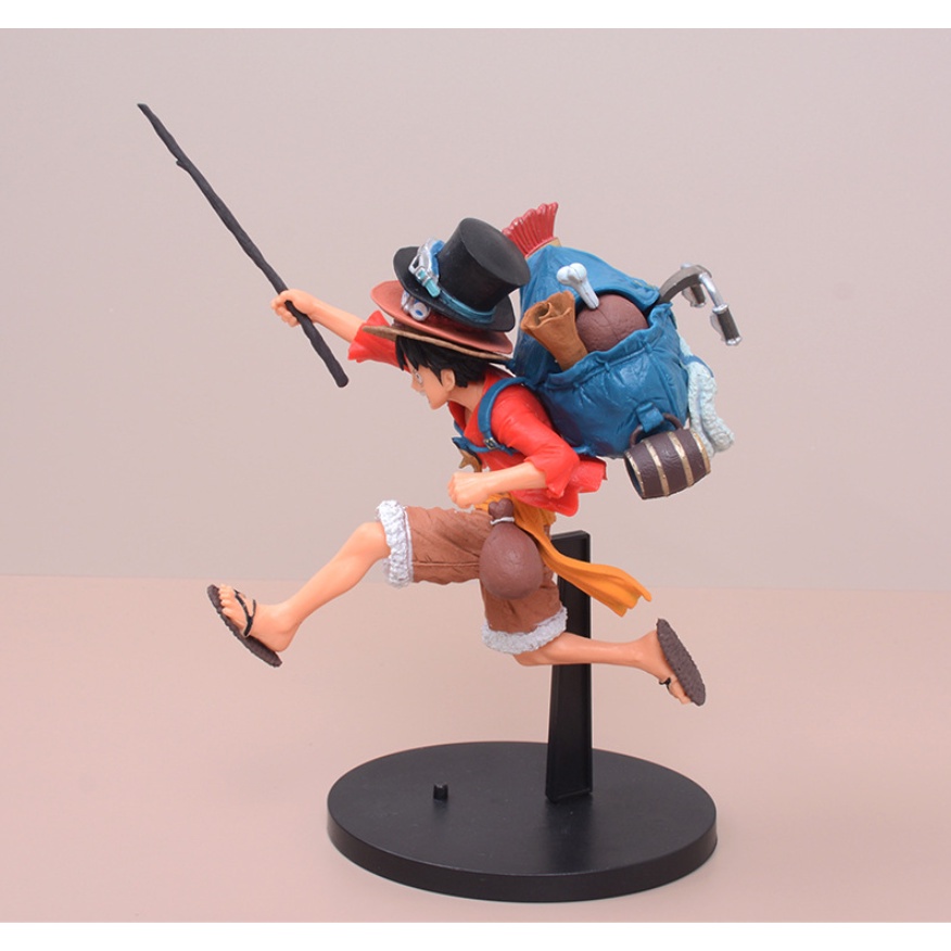 Bộ 3 Nhân Vật Luffy/Ace/Sabo/Núi Cướp Biển Trong One Piece Trang Trí
