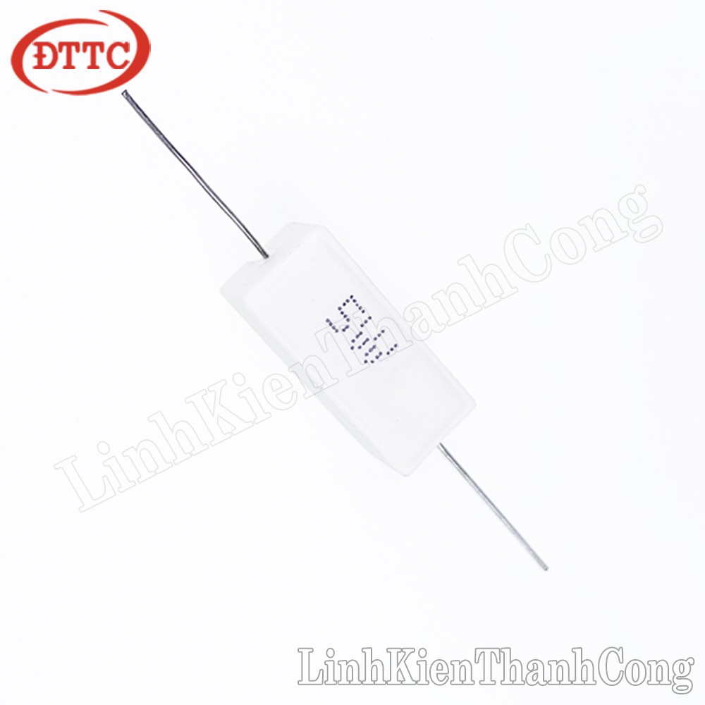 Điện Trở Sứ 5W 0.1R 0.22R 0.33R 0.47R 2.2R 6.8R 10R 15R 20R 22R 30R 33R 47R 100R 1K Loại Nằm