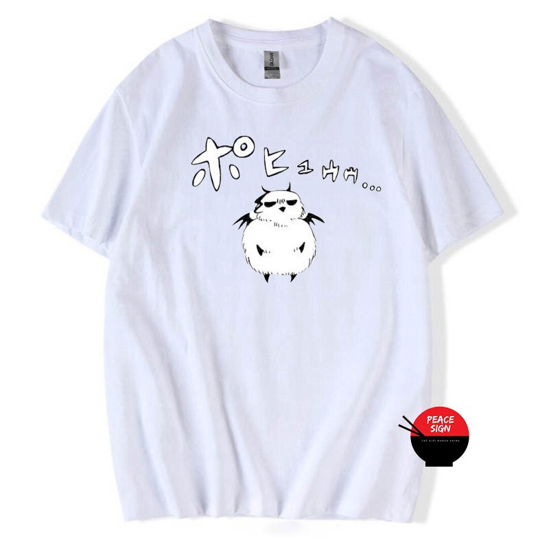 Áo thun phông đen trắng in hình IRUMA GIÁ ĐÁO Mairimashita! Iruma-kun anime chibi thời trang nam nữ