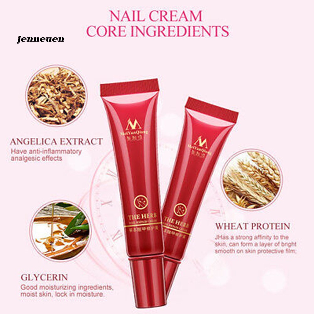 [Hàng mới về] Kem dưỡng móng chiết xuất thảo dược chống gãy hiệu quả 15g | BigBuy360 - bigbuy360.vn