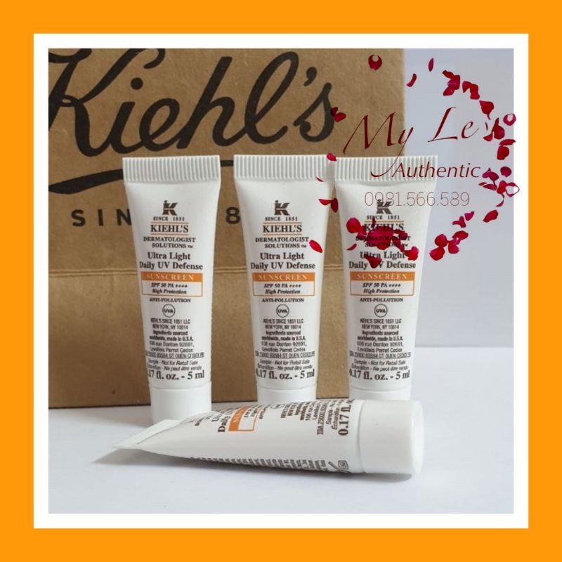 kem chống nắng Kiehls Suncreen SPF50 PA++++