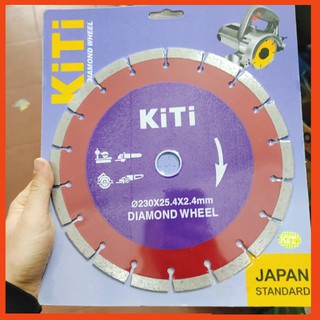 Lưỡi cắt 230mm răng thưa đa năng cắt gạch, cắt tường , cắt bê tông KITI JAPAN chính hãng