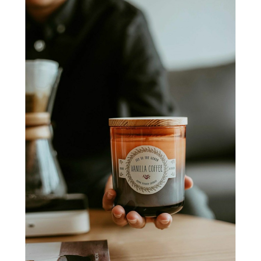 [Mã SKAMSALE03 giảm 10% tối đa 50K đơn 200K] Nến thơm phòng Vanilla Coffee Candle