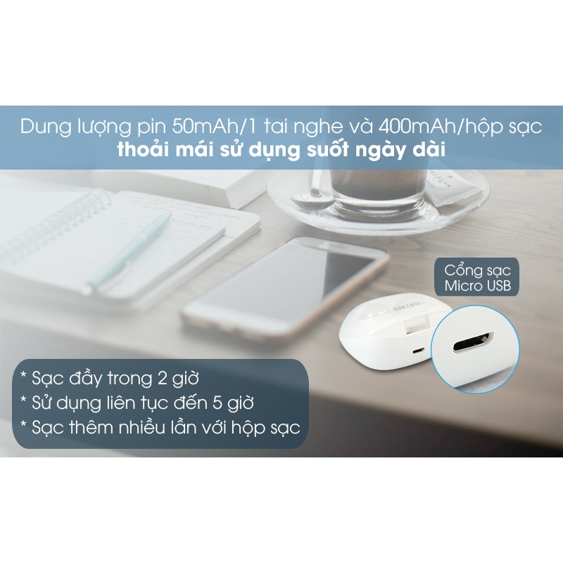 Tai nghe Bluetooth True Wireless Mozard Q8