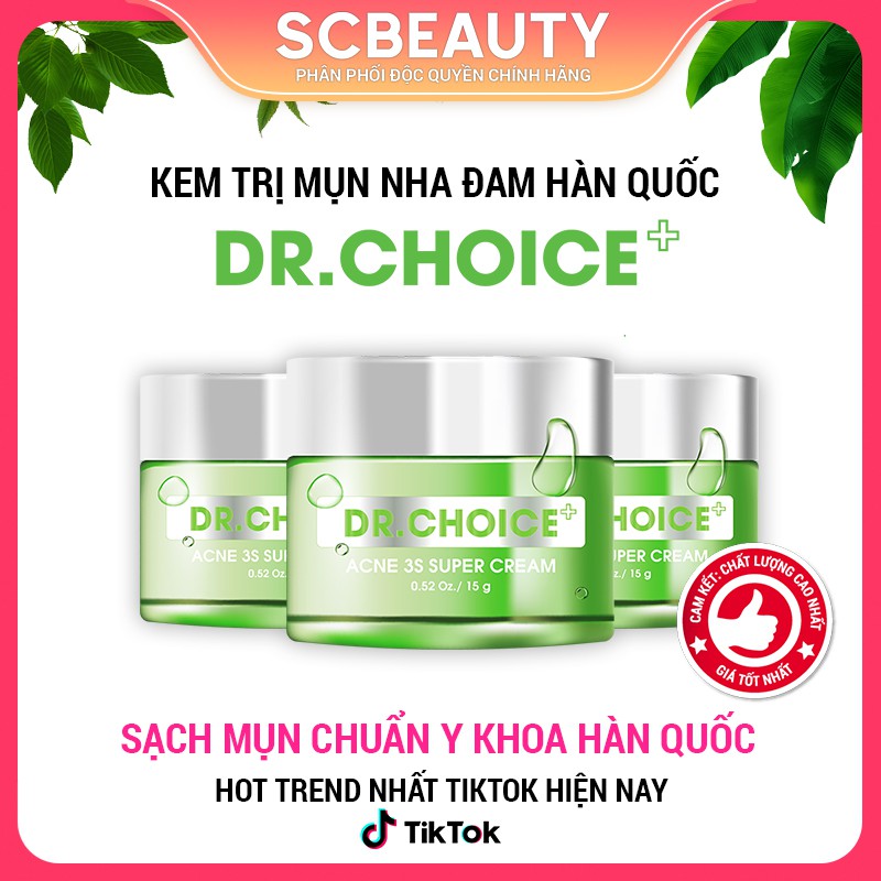 Kem Sạch Mụn Sáng Da Chuẩn Hàn Quốc Dr.Choice
