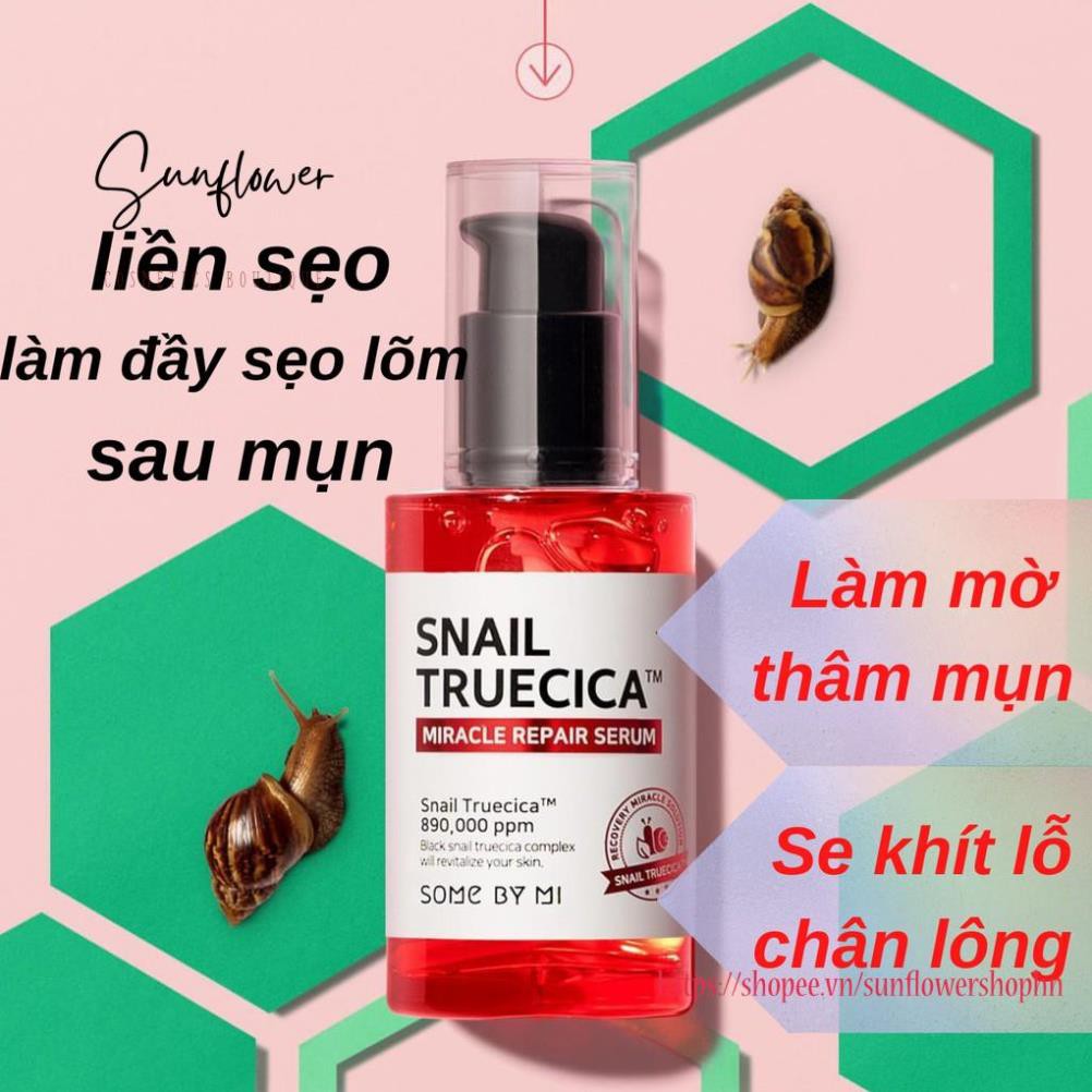 Tinh Chất Ốc Sên Some By Mi Snail Truecica Miracle Repair Serum 50ml