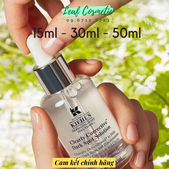 [ Fullsize 15ml_30ml_50ml ] Tinh Chất Serum Trắng Da Kiehls Clearly Corrective Dark Spot Solution