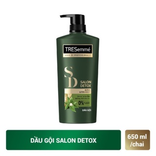 Dầu Gội Tresemme Salon Detox 650ml (Xanh)