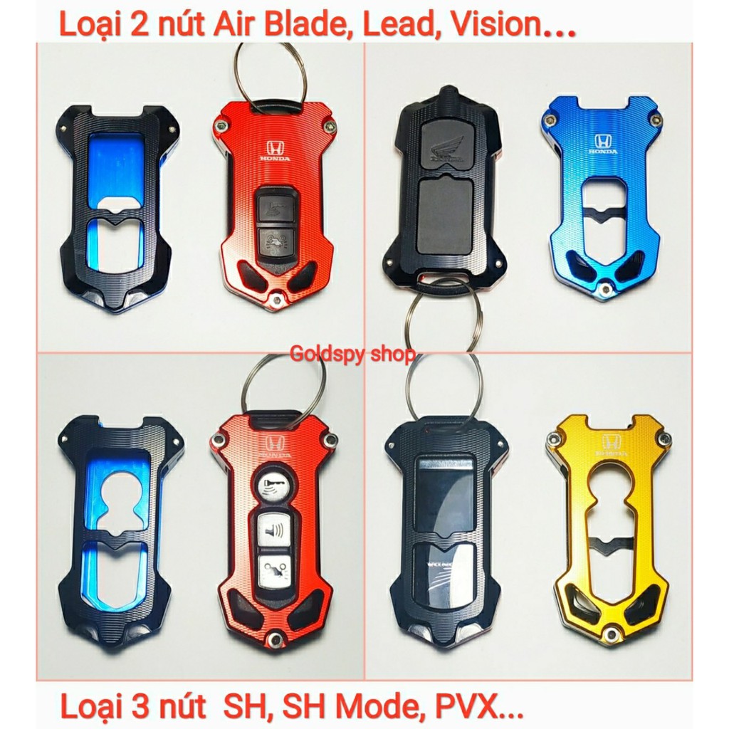 Ốp chìa khóa CNC Smartkey Honda - Móc khóa Spirit Beast