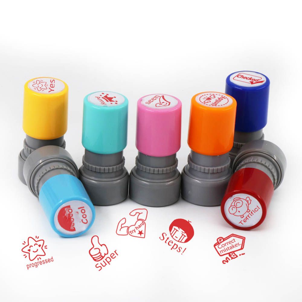 Con dấu đồ chơi in chữ tiếng anh độc đáo dành cho học sinh