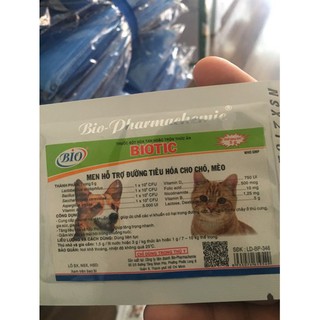Men Tiêu Hóa Biotic cho chó mèo