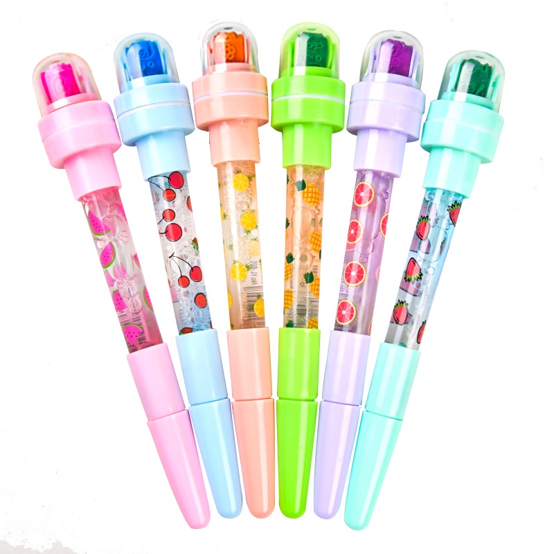 Bút Bi 5 Trong 1 Đa Chức Năng Có Đầu Lăn Tiện Dụng Và Bền