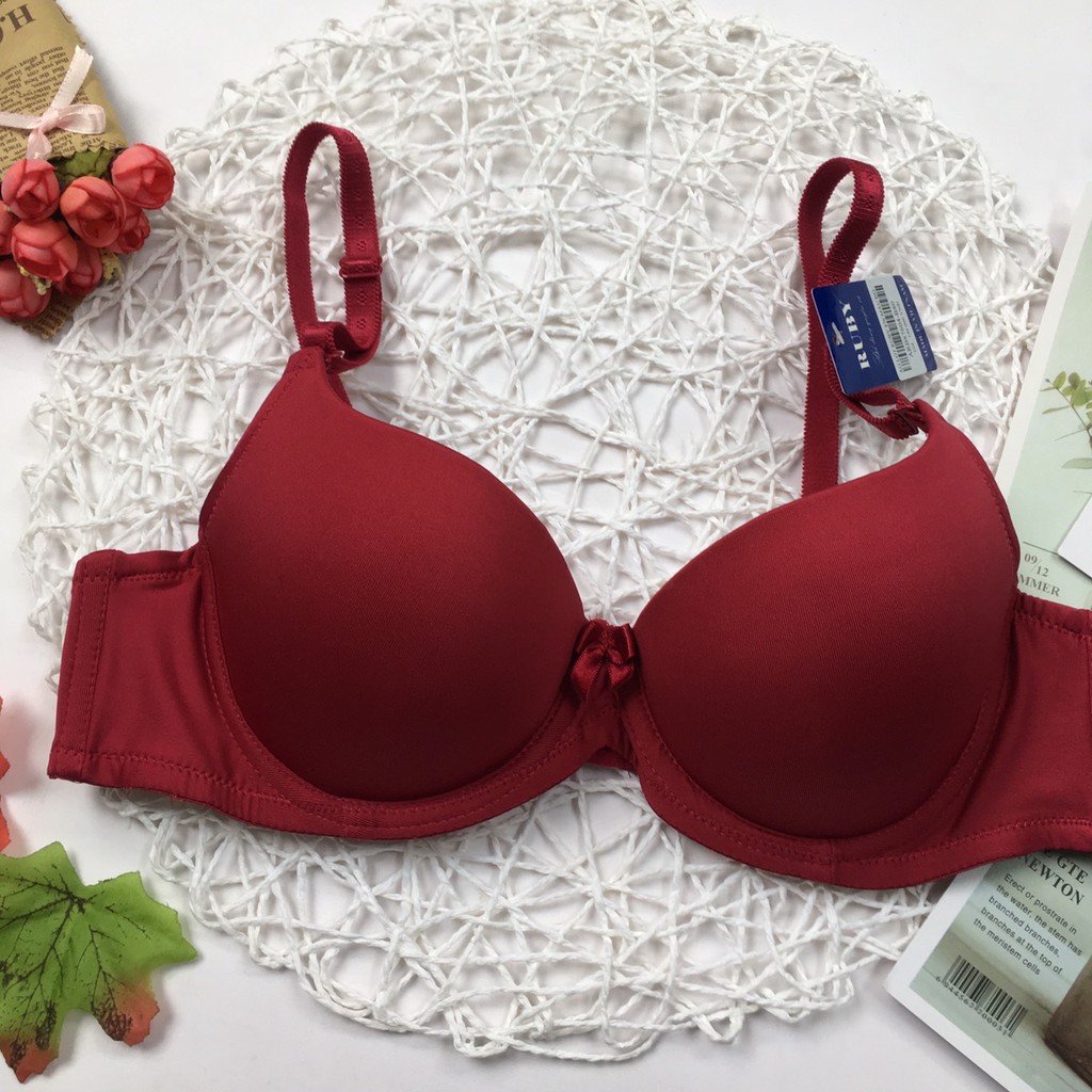 ÁO LÓT RUBY trơn mút vừa - AL876