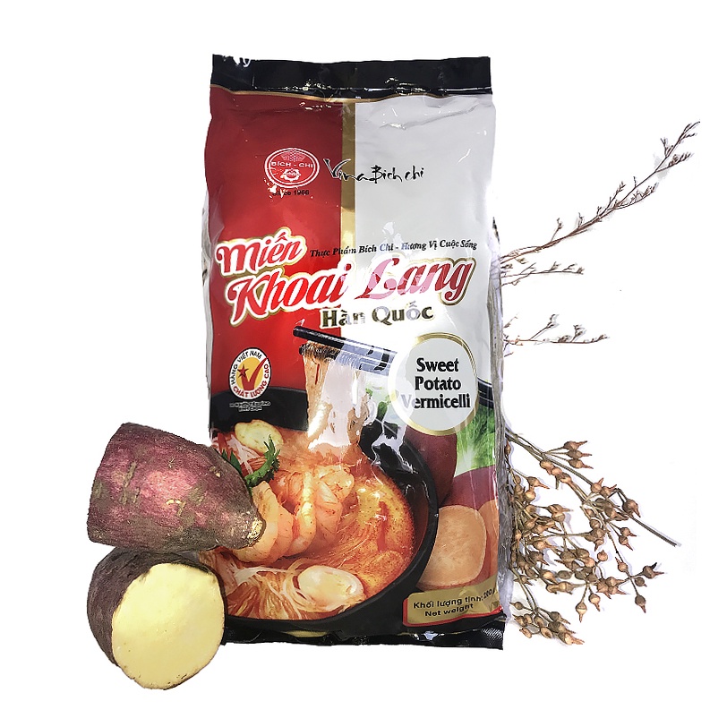 Miến khoai lang Bích Chi (200g) - Dai ngon và giàu tinh bột tốt