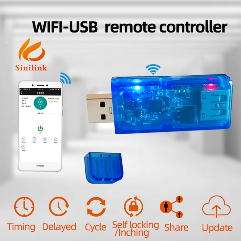 Mô Đun Điều Khiển WIFI USB 3.5-20V 5A 100W Cho Điện Thoại