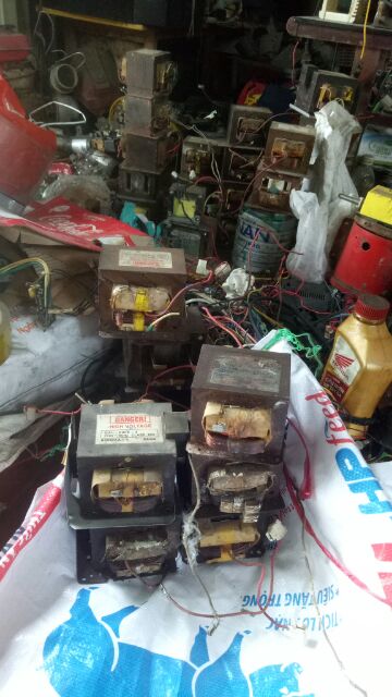 Biến áp lò vi sóng tháo máy