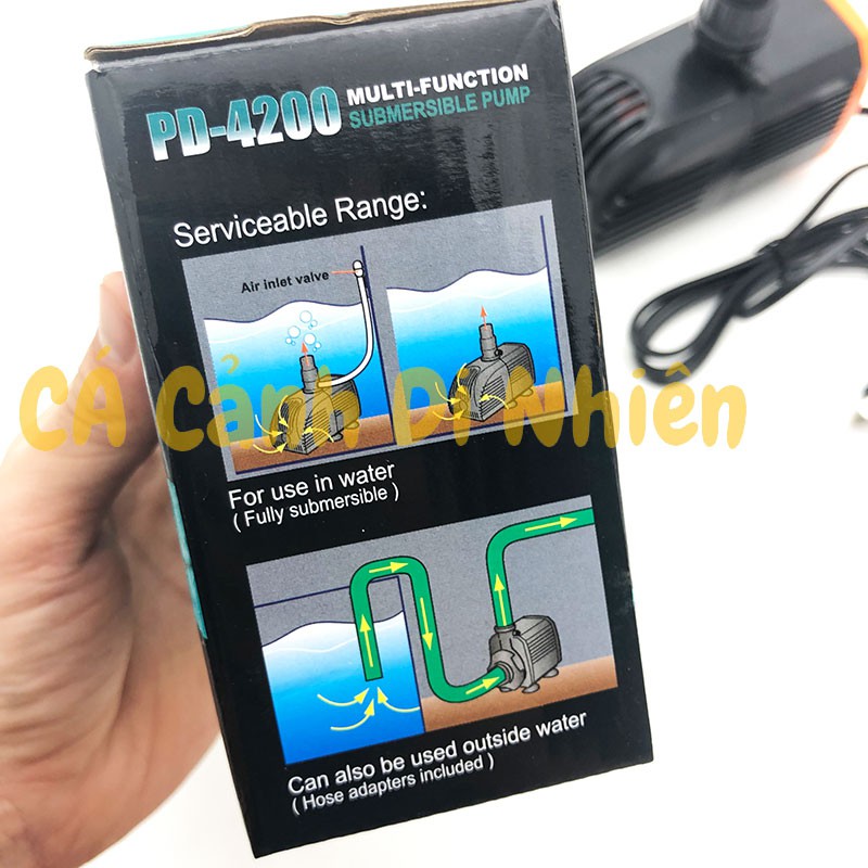 Máy bơm nước PERIHA PD-4200 10W lọc nước cho hồ cá cảnh
