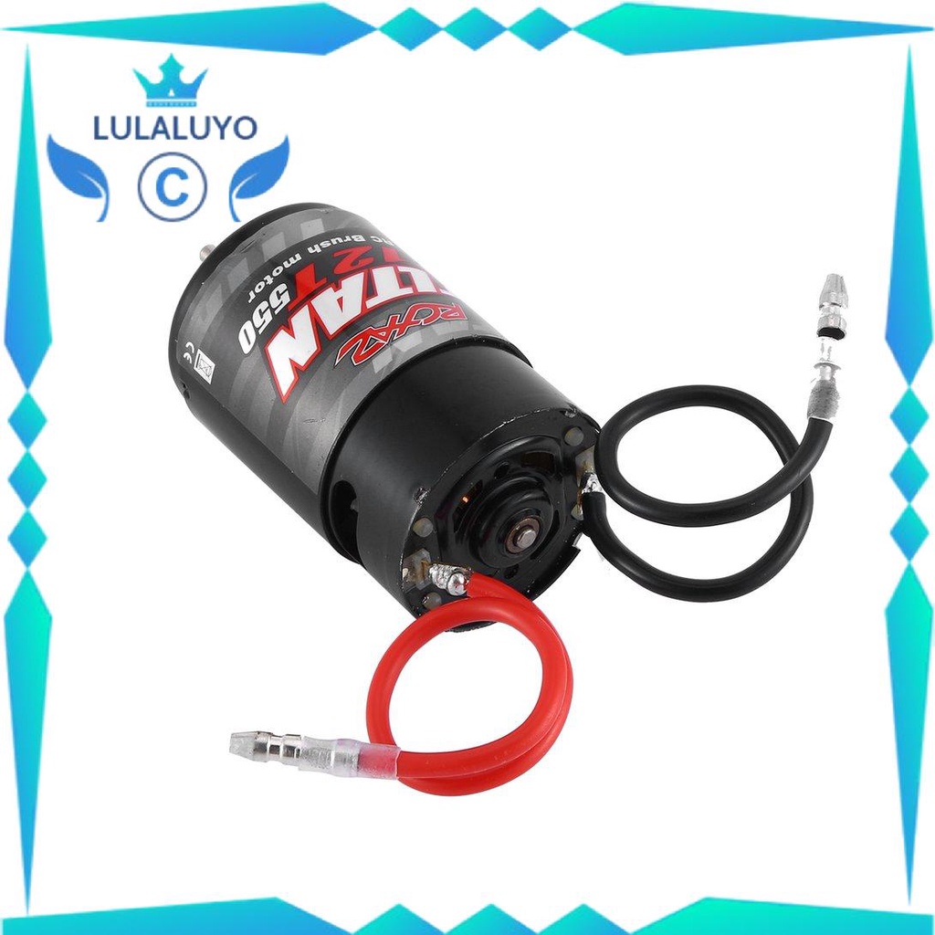 550 Brushed Motor 12T 21T 29T 35T For Axial 1:10 RC Crawler RC Car Parts .lu