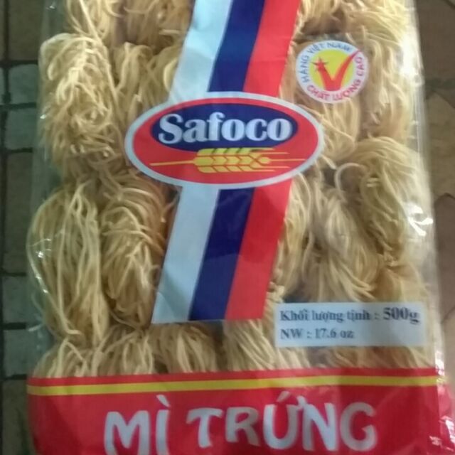 mì trứng safoco 500g