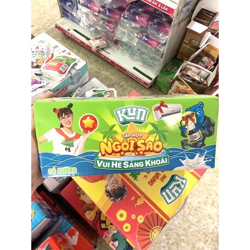 Thùng Sữa Lif Kun túi 110mlx 24 Gói Hương Nho/Sôcola/Cam/Dâu | BigBuy360 - bigbuy360.vn