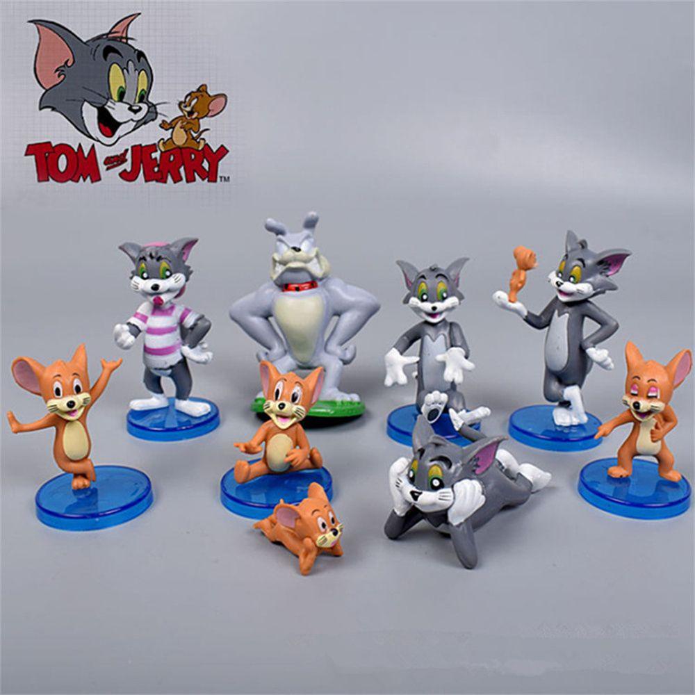 DARNELL Mô Hình Nhân Vật Tom &amp; Jerry Trang Trí Bánh Kem