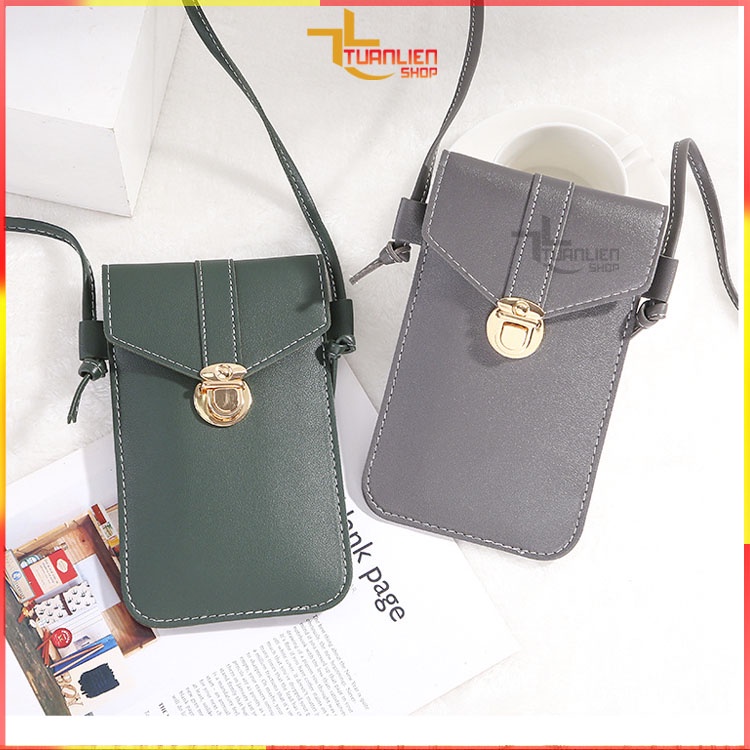 Túi đựng điện thoại đeo chéo 1 quai cho nữ SIMPLY túi đeo chéo vai nhỏ gọn dễ thương GD257