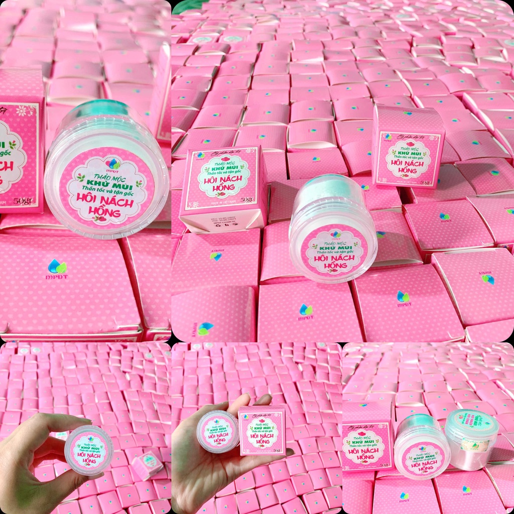 Bột khử mùi hôi chân, tay, hôi nách giúp giảm tiết mồ hôi