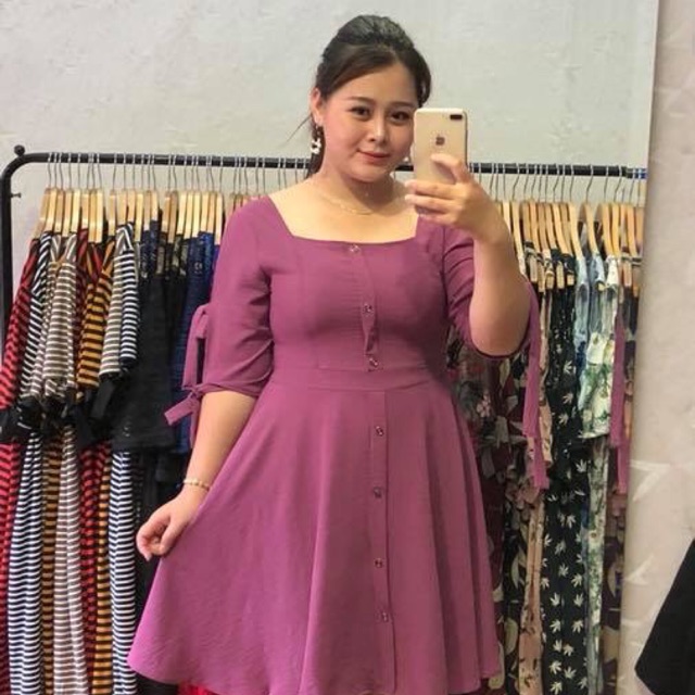 Đầm dự tiệc bigsize. Mẫu 1m60-80kg