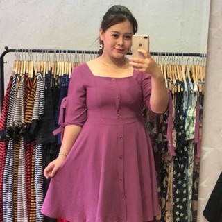Đầm dự tiệc bigsize. Mẫu 1m60-80kg
