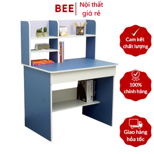 Bàn Học Kèm Giá Sách IGA Thiết Kế Dành Riêng Cho Trẻ Em Việt Nam - GP135