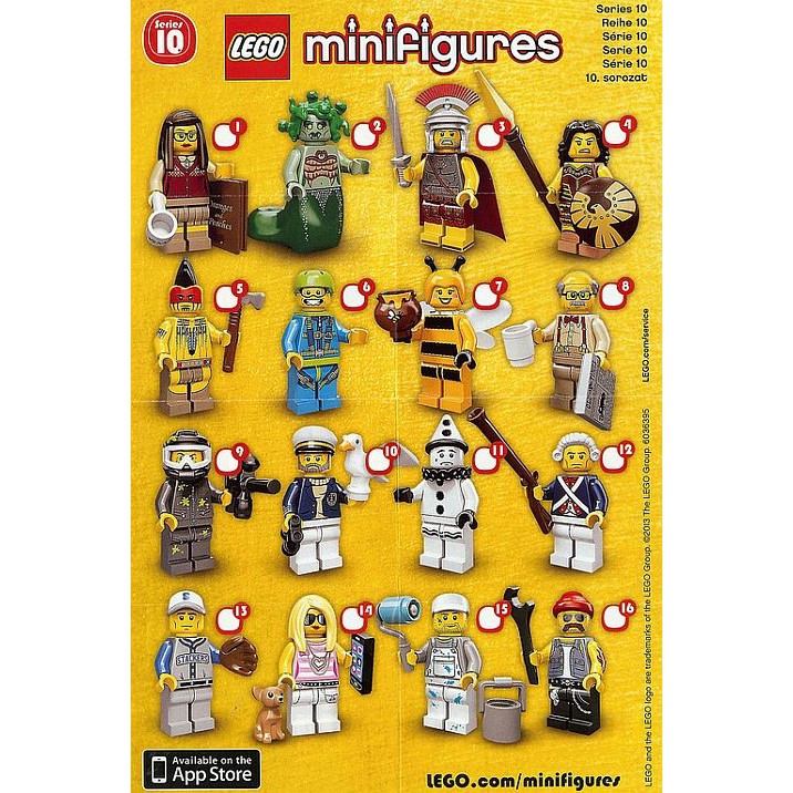 Lego 71001 - Nhân vật Lego Minifigures Series 10
