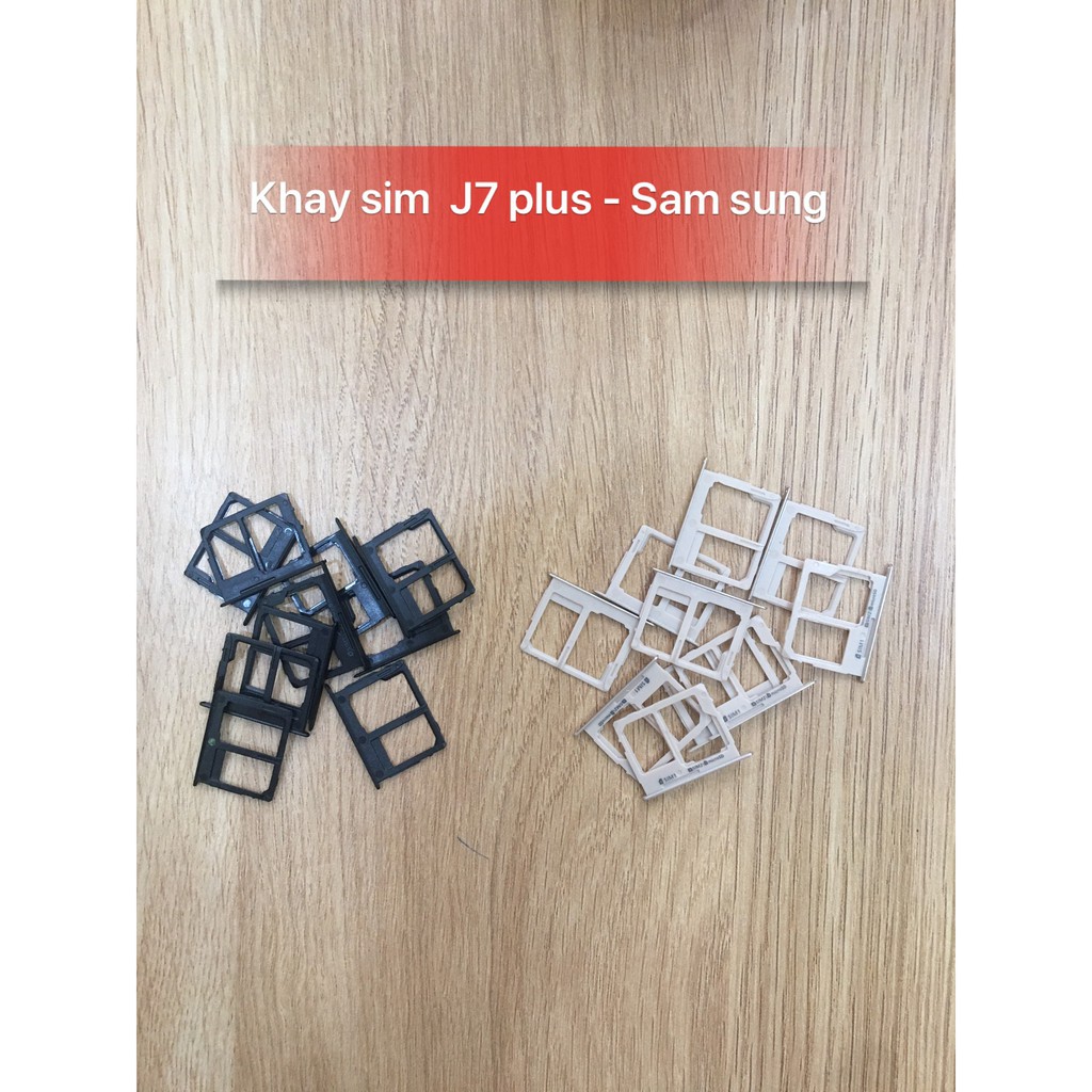 Khay sim J7 plus - Sam sung