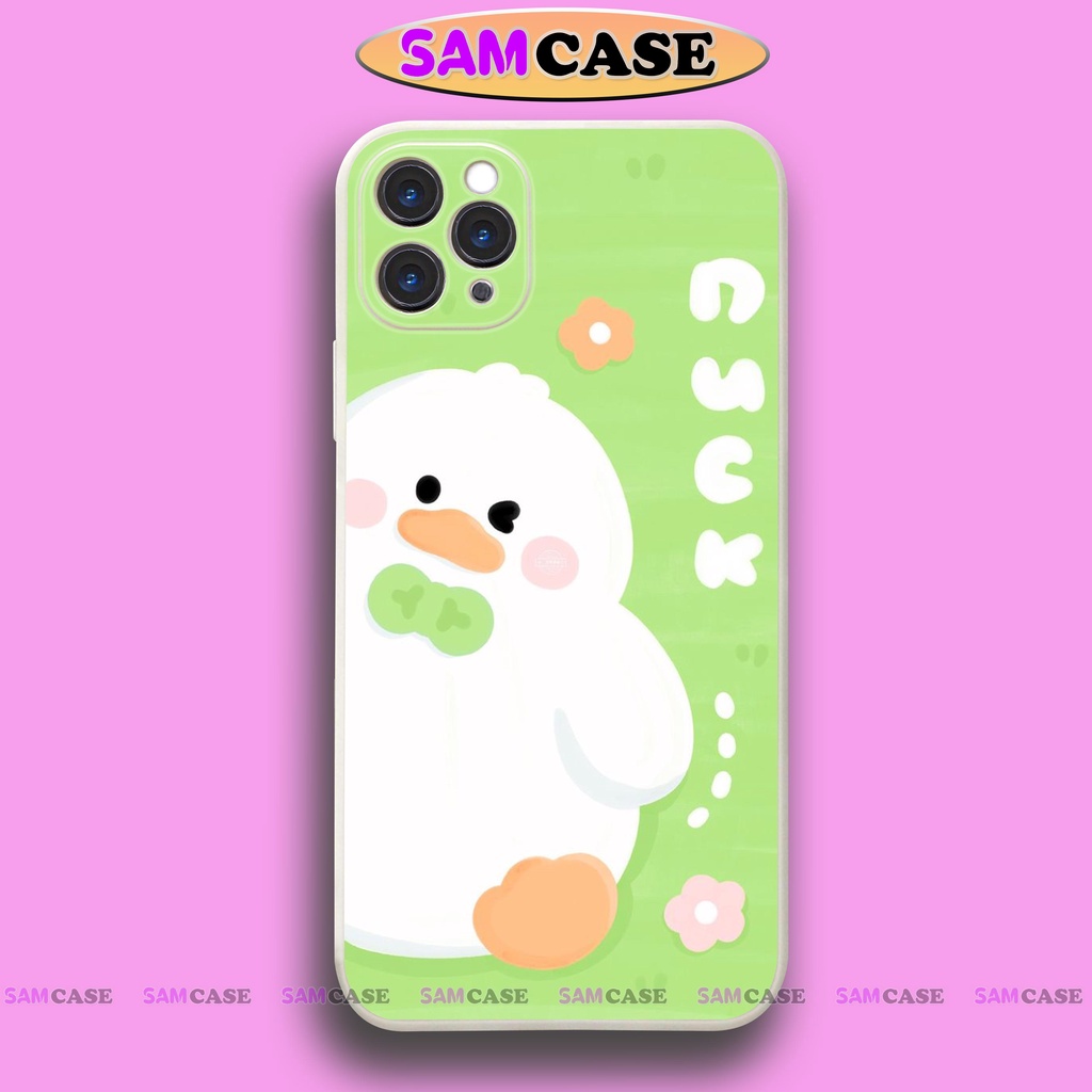 Ốp lưng điện thoại iPhone cặp đôi Cute cạnh viền vuông silicon dẻo bảo vệ cam ip 6/6s/7/8/X/XS/XR/11/12/13 Pro Plus Max