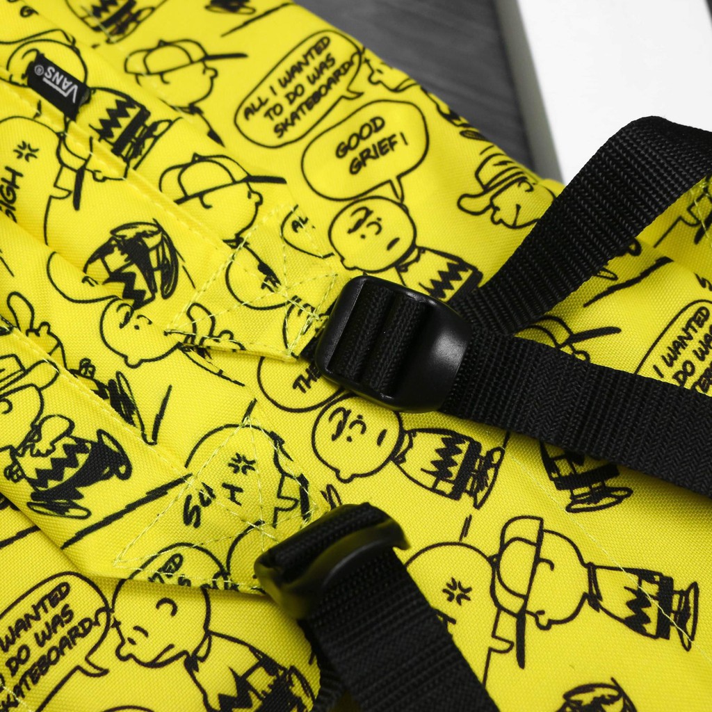 Balo Thời Trang Van.s Peanuts Snoopy Old Skool Backpack - Yellow [Chính Hãng]