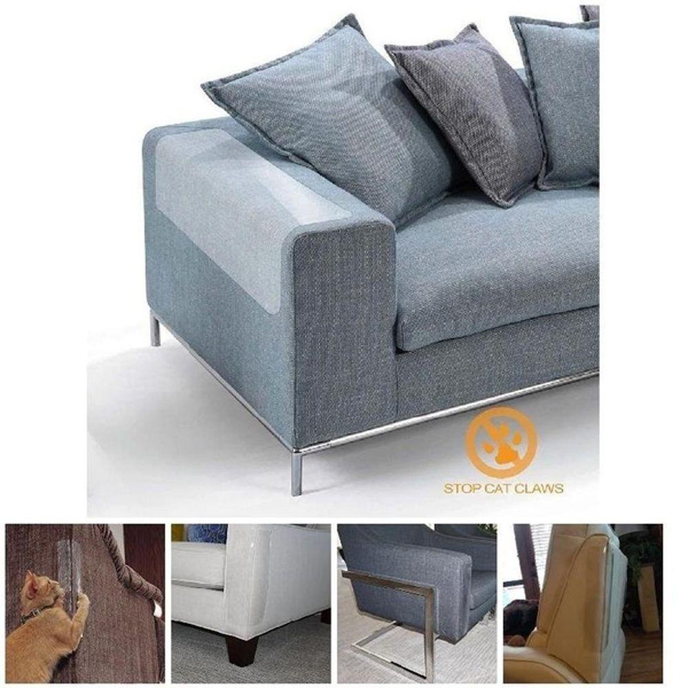 Set 1 / 2 Miếng Dán Vuốt Mèo Bảo Vệ Chống Trầy Cho Đồ Nội Thất Ghế Sofa