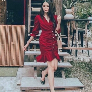 Đầm voan đuôi cá xinh xắn