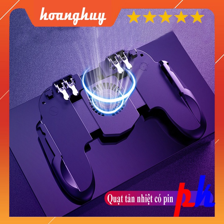 Tay cầm chơi game Pubg, Free fire, Rules of survival [H9]
