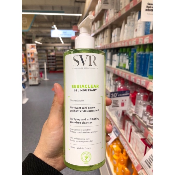 [Bill Pháp] Sữa rửa mặt SVR 400ml