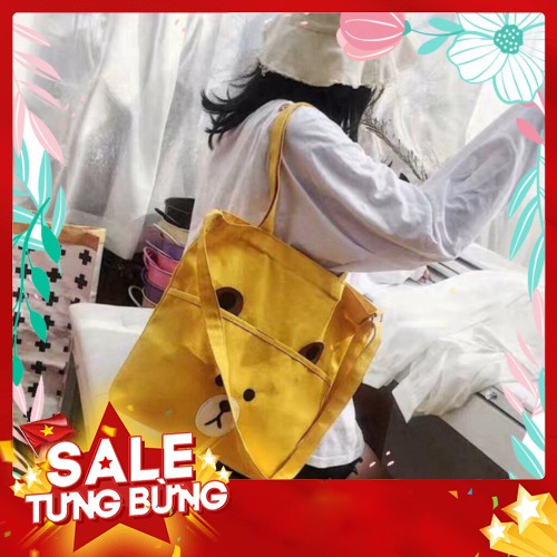 [FREE SHIP]  TÚI TOTE HÌNH CON GẤU - Q.ỉn Store - Q.ỉn Store