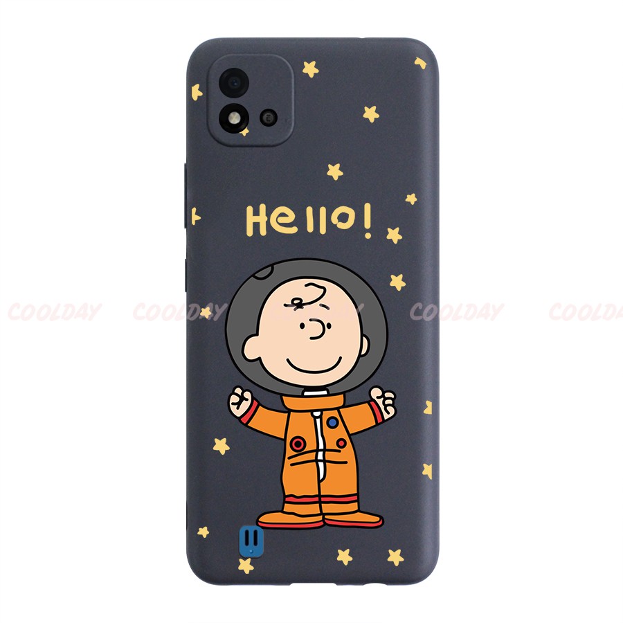 Ốp Lưng Realme C11 2021 Realme C11 2021 RealmeC11 C 11 2021 C21Y C20 C15 C17 C25 Mẫu PEANUTSS Cooldayvn