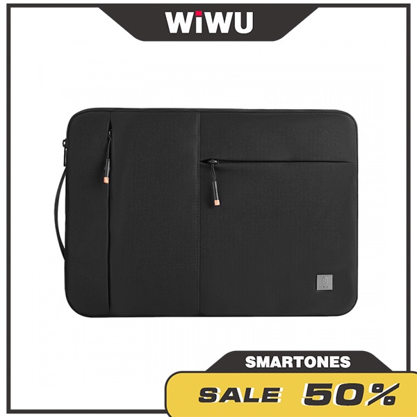 Túi đựng laptop WiWU Alpha Slim Sleeve chống nước, chống sốc cho laptop, Macbook
