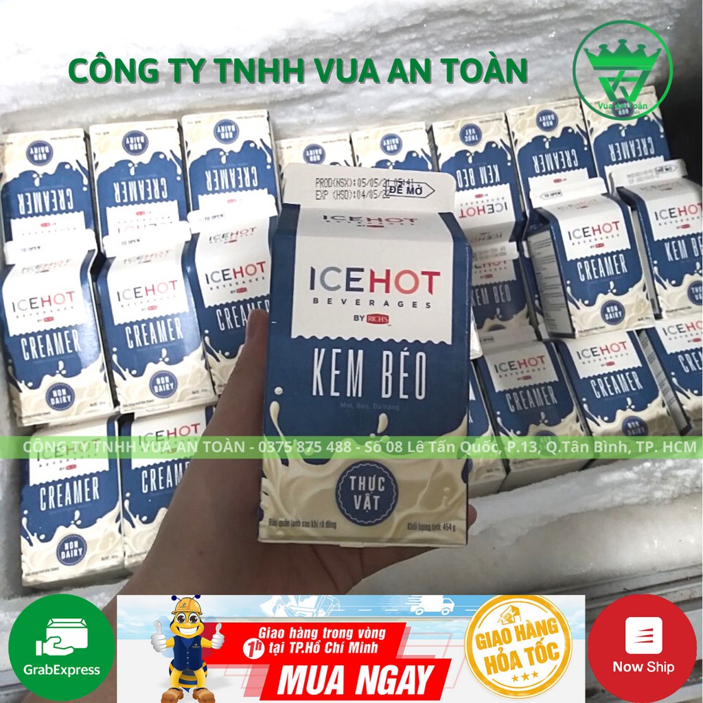 Kem Béo Thực Vật Rich's- Rich Lùn 454gr